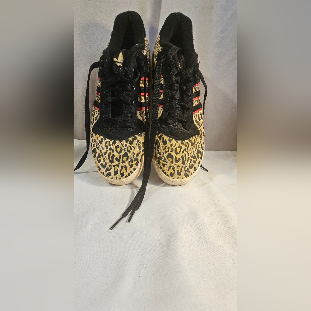 adidas Rivalry Low Leopard Print Size 10 - Picture 5 of 9